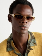Kimeze - Oré Rectangle-Frame Mazzucchelli Acetate Sunglasses