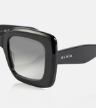 Alaïa Square acetate sunglasses