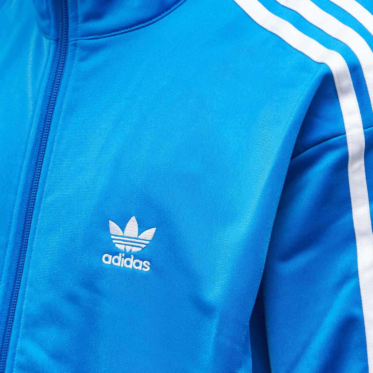Adidas Men's Firebird Track Top in Bluebird/White adidas