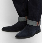 Connolly - Suede Desert Boots - Blue