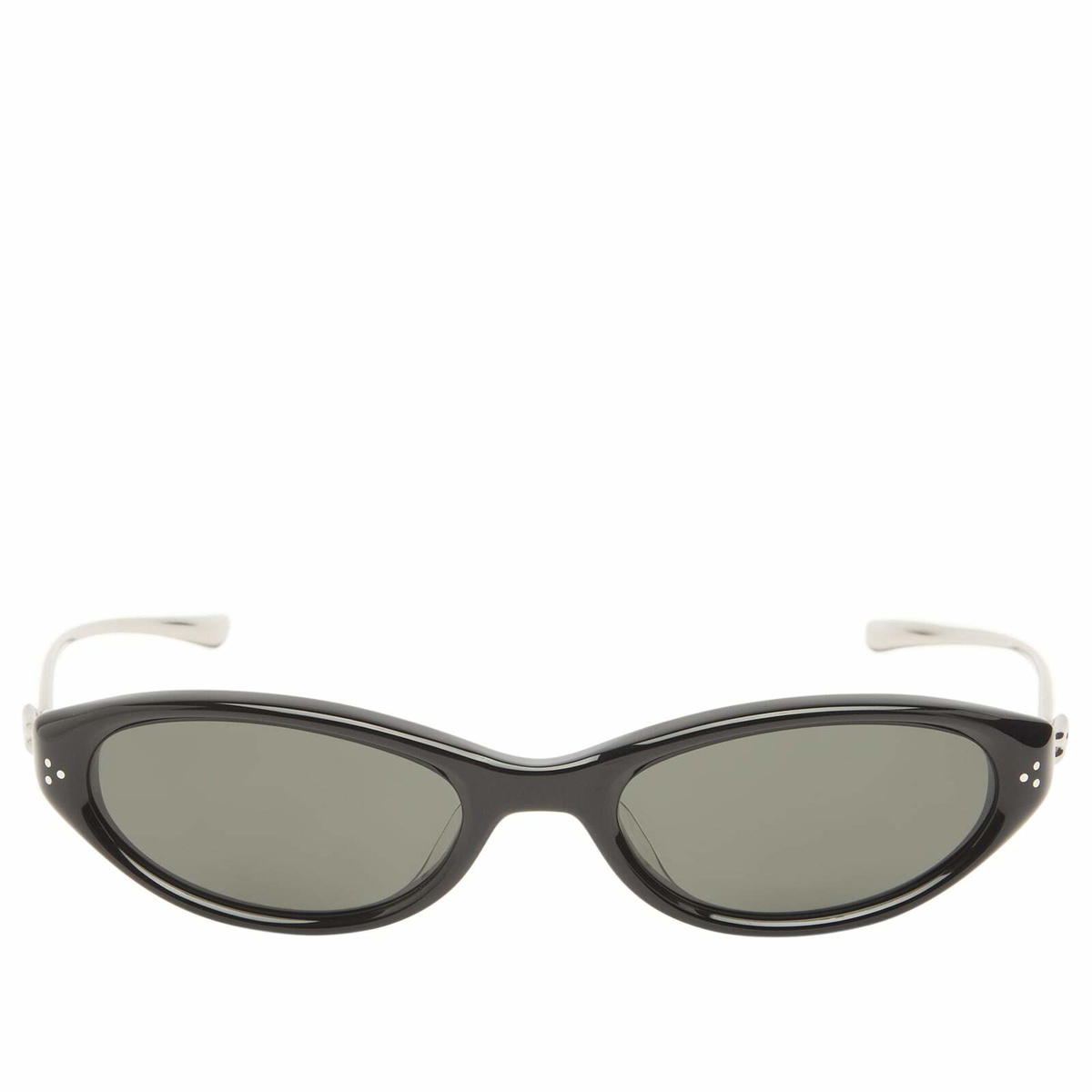 Gentle Monster Crepe Sunglasses in Black/Black 