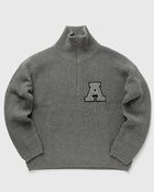 Axel Arigato Team Halfzip Sweater Grey - Mens - Pullovers