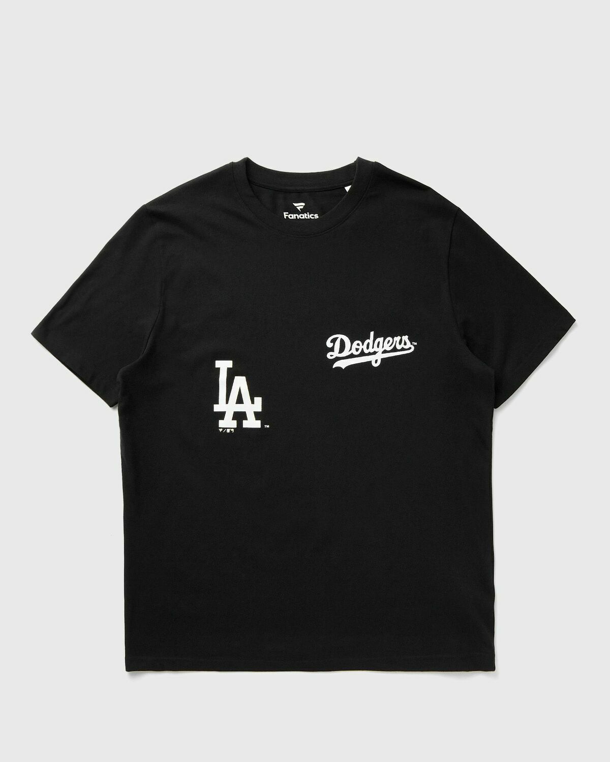 Fanatics Champs Elevated Tee Dodgers Black Mens Shortsleefe