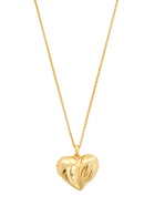 Completedworks Heart 18kt Gold-plated Locket Necklace - One Size