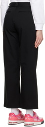 BAPE Black Work Trousers