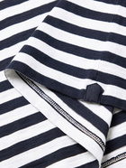 ALEX MILL - Standard Striped Slub Cotton-Jersey T-Shirt - Blue