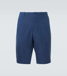 Fedeli Ajaccio linen Bermuda shorts