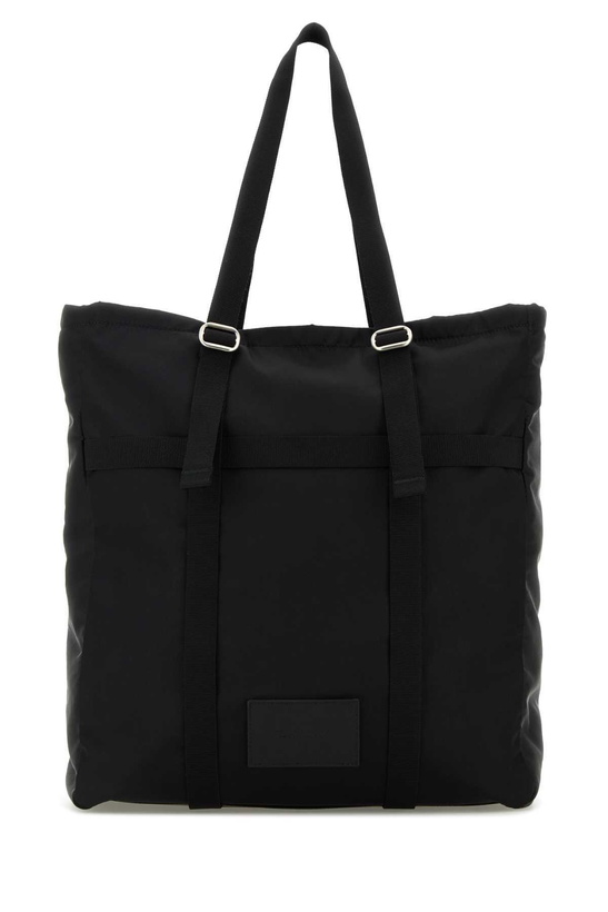 Photo: Jil Sander Black Fabric Shopping Bag