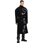 Sean Suen Black Robe Coat