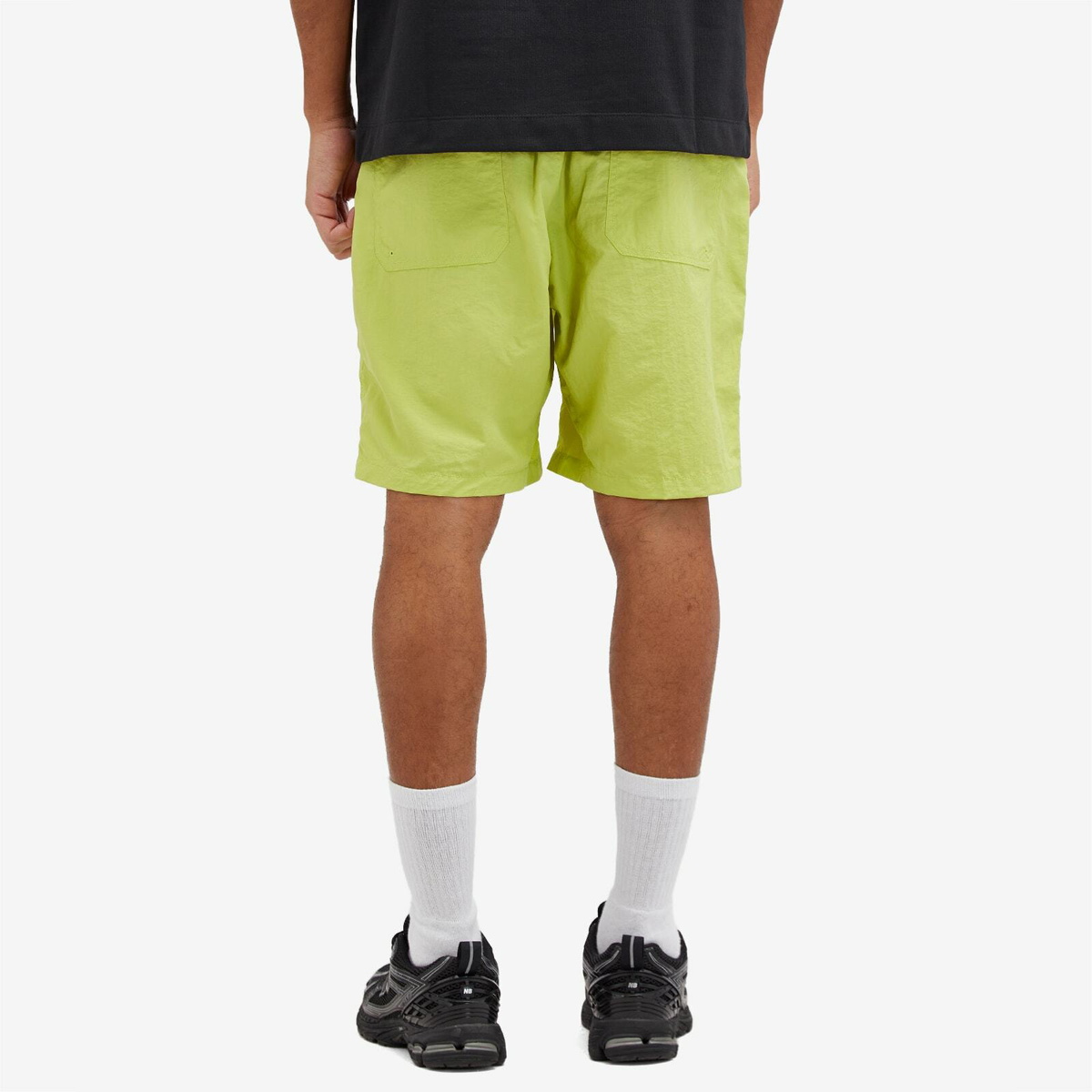 windandsea×NANGA TUSSER SHIPT Nanga Men's Nylon Tusser Easy Shorts in Black Nanga
