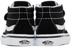 Vans Baby Black & White Sk8-Mid Reissue V Sneakers