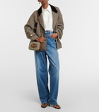 Gucci Gucci Horsebit 1955 Small canvas crossbody bag