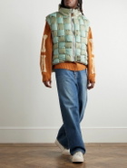 KAPITAL - Reversible Quilted Padded Shell Gilet - Green