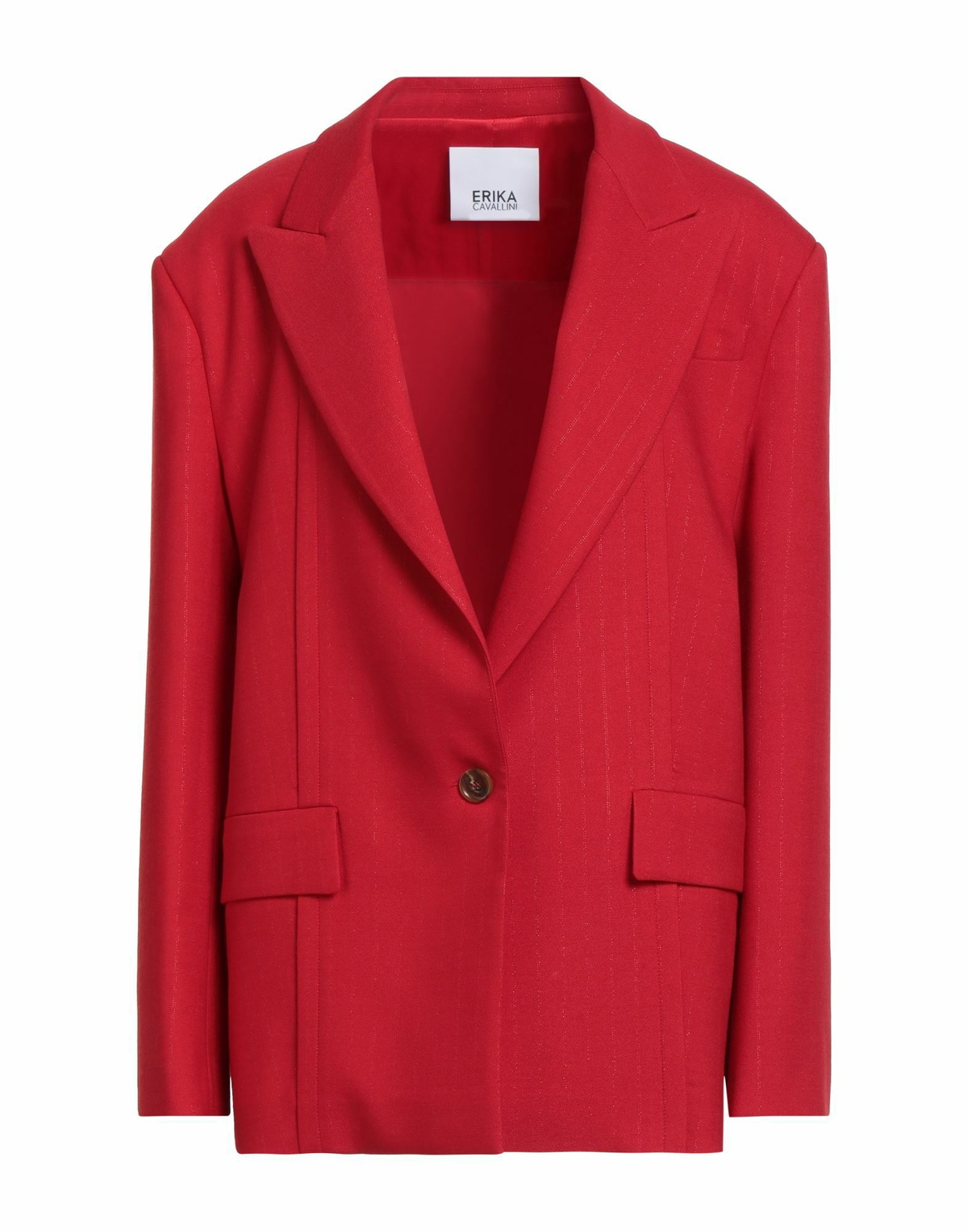 Erika Cavallini Womens Blazer in Red