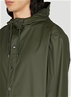 Rains - Hooded Rain Jacket in Green
