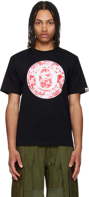 Photo: BAPE Black ABC Camo Busy Works T-shirt