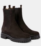 Gianvito Rossi Chester suede Chelsea boots
