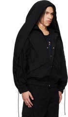 EGONlab Black Back Fold Track Jacket
