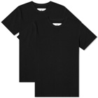 Reigning Champ Men's Jersey Knit T-Shirt - 2 Pack in Black