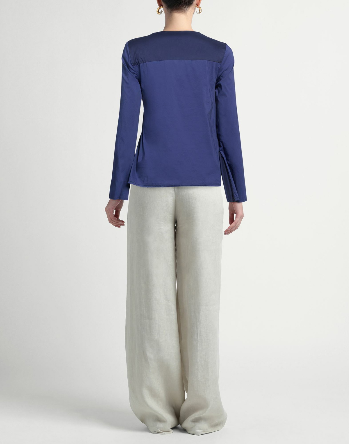 Alessia Santi Womens Top in Navy