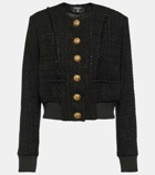 Balmain Tweed and lamé jacket