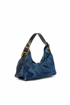 Diesel D-Line-Denim shoulder bag - Shoulder Bags Womens in Blue