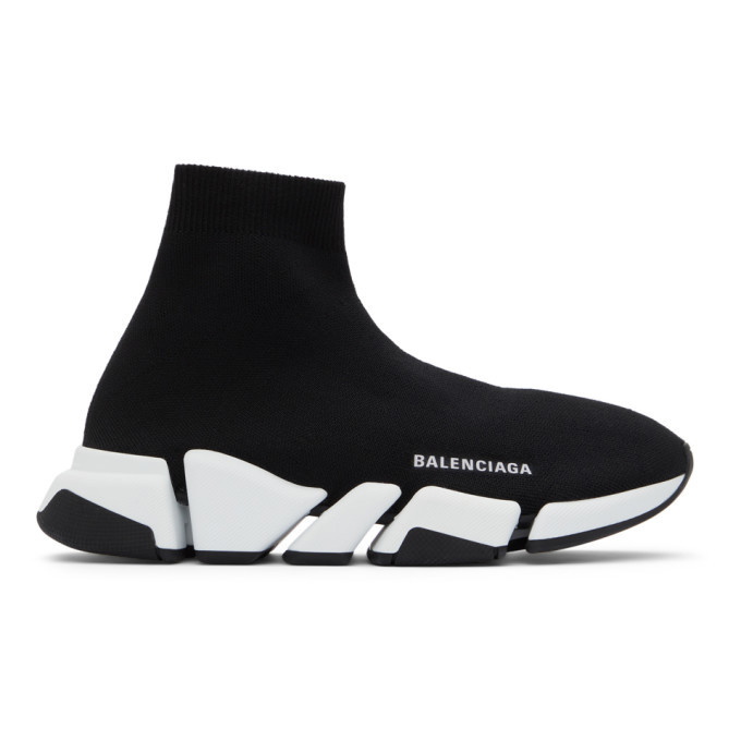 Photo: Balenciaga Black Speed 2.0 Sneakers