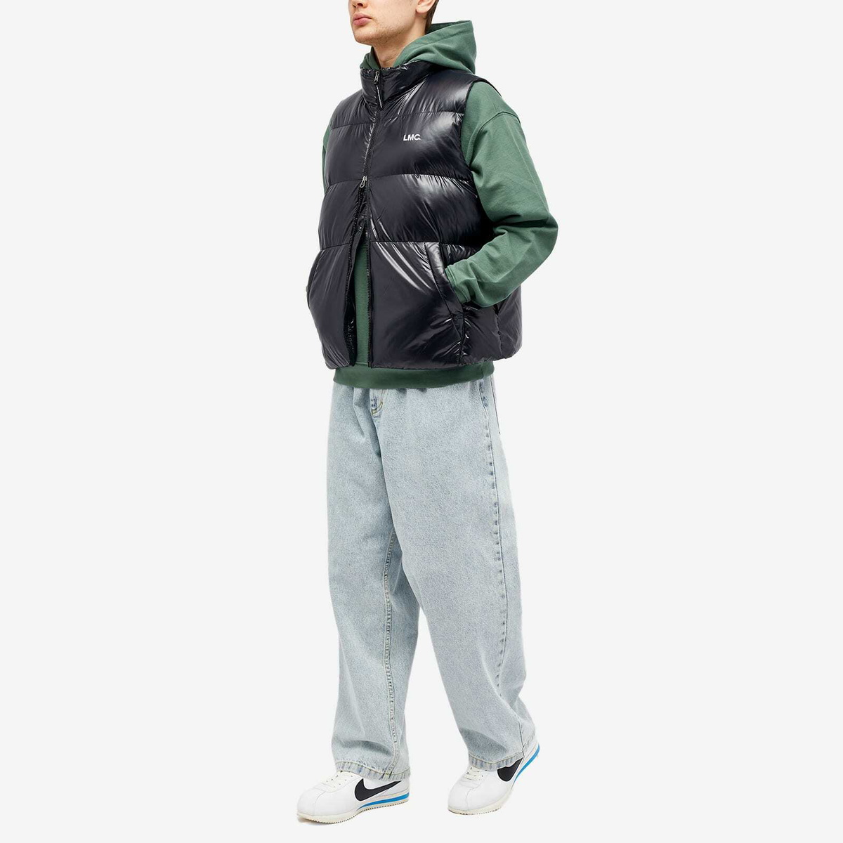 ☆送料・関税込☆LMC★OG GLOSSY DUCK DOWN VEST★ 767f6f27eece68c047f65b4a8d7e12