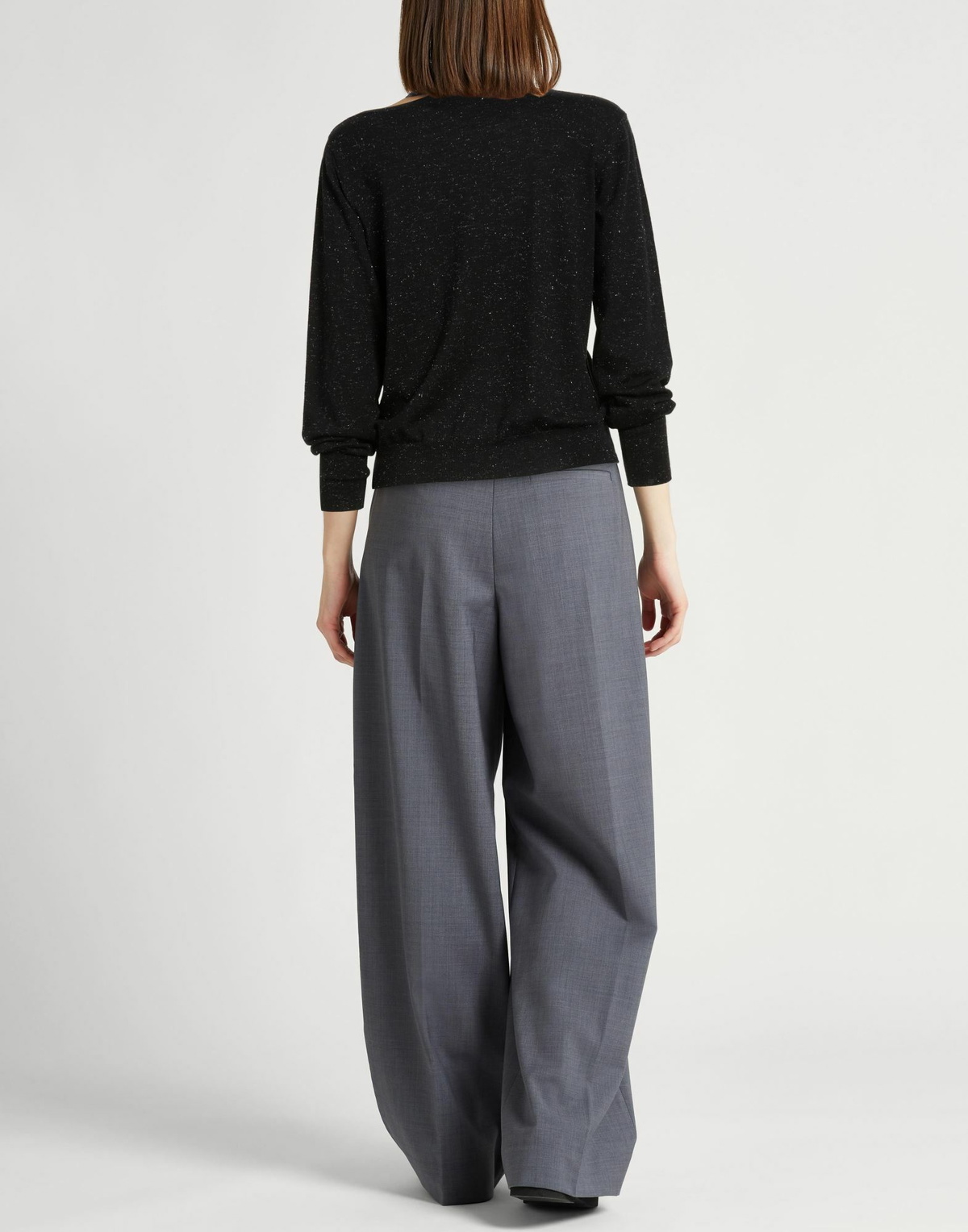 Peserico Womens Turtleneck in Black