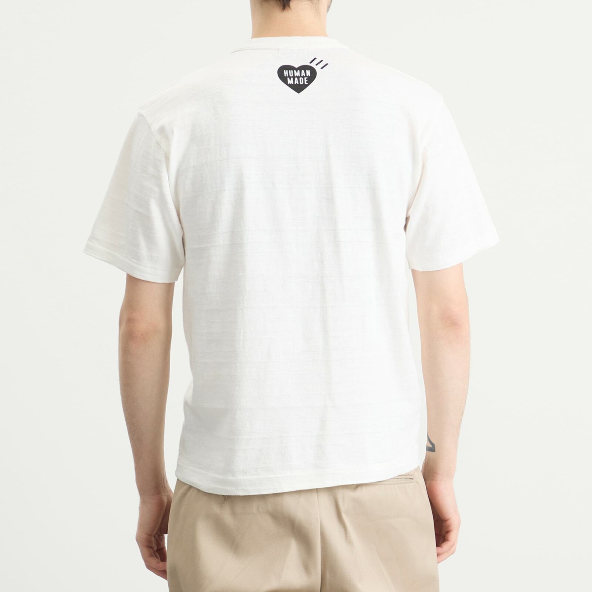 Human Made Men's Polar Bear Ski T-Shirt in White Human Made
