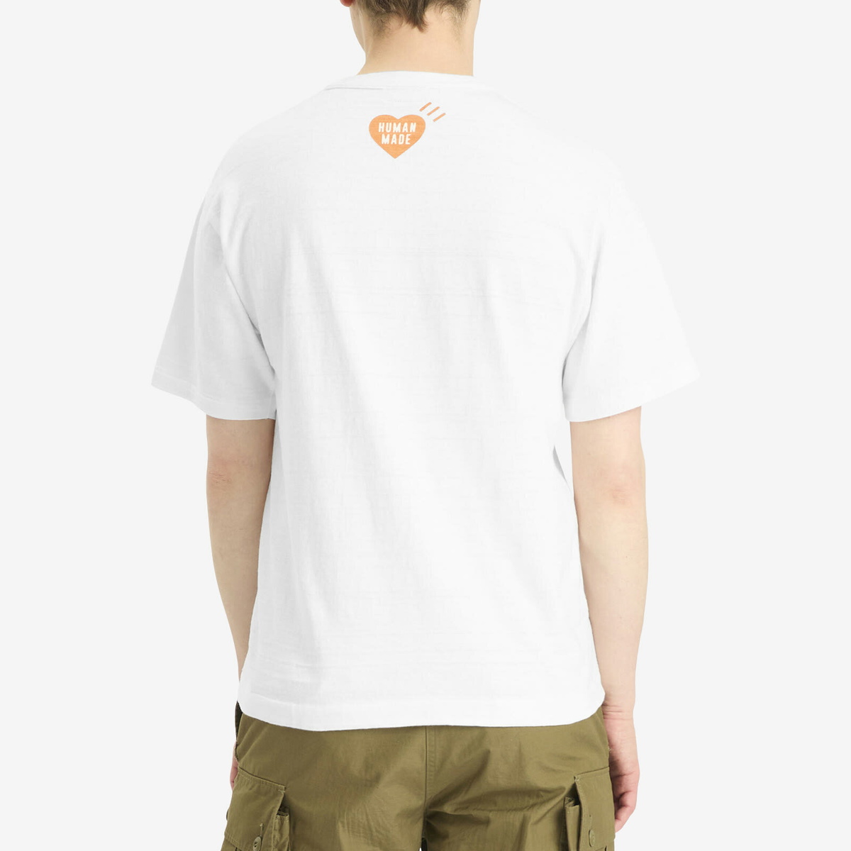 Human Made Men's Duck Dry Alls T-Shirt in White Human Made