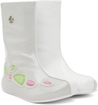 Rombaut SSENSE Exclusive Gray & White Alien Barefoot II Boots