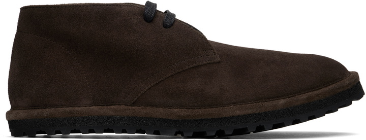 Photo: Dries Van Noten Brown Suede Desert Boots