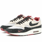 Nike Air Max 1 Premium Sneakers in Pearl White/Black