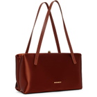 Jil Sander Orange Goji Pillow Small Bag