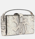 Magda Butrym Apolonia snake-effect leather clutch
