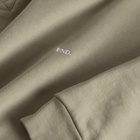 END. Signature Fleece Polo in Khaki