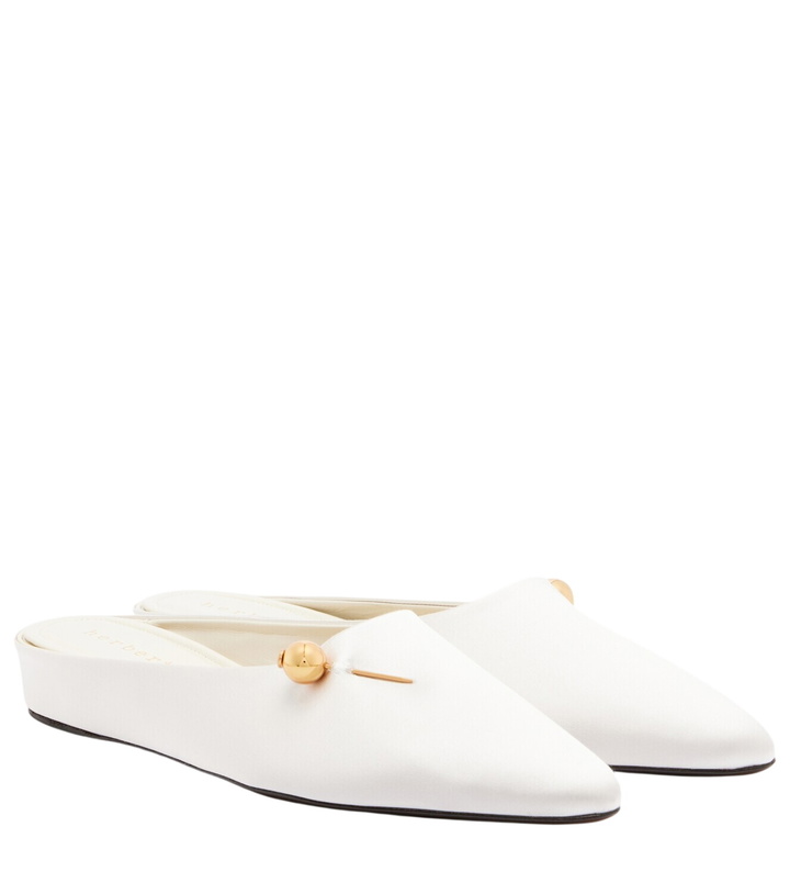 Photo: Herbert Levine Sleep On It satin mules