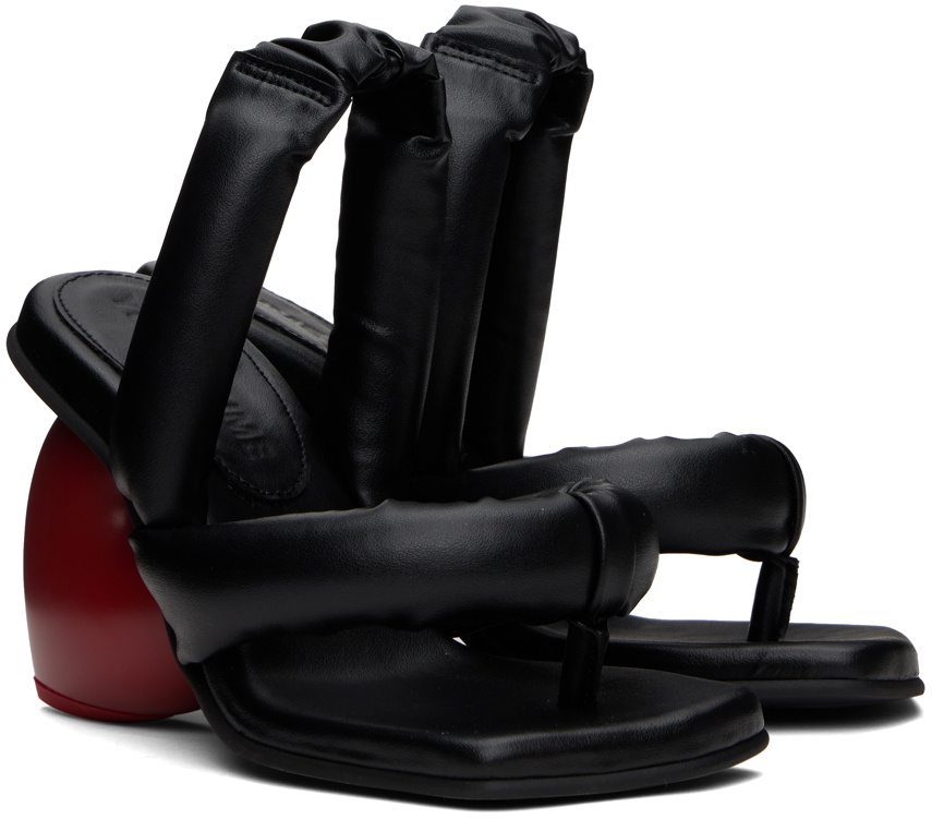 YUME YUME Black & Red Love Heeled Sandals