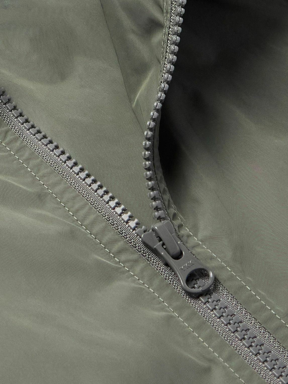 SAIF UD DEEN - Panelled Shell Shirt - Green