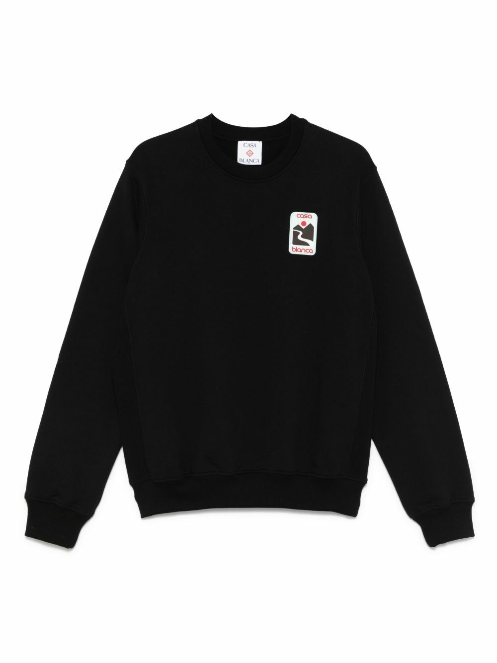 Casablanca Men's Tennis Club Icon Crew Sweat in Off-White