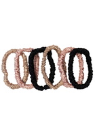 Slip Silk Skinnies Scrunchies 6 Pack - Mix