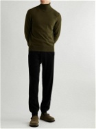 Allude - Cashmere Rollneck Sweater - Green
