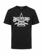 Balmain Mens T-shirt in Black