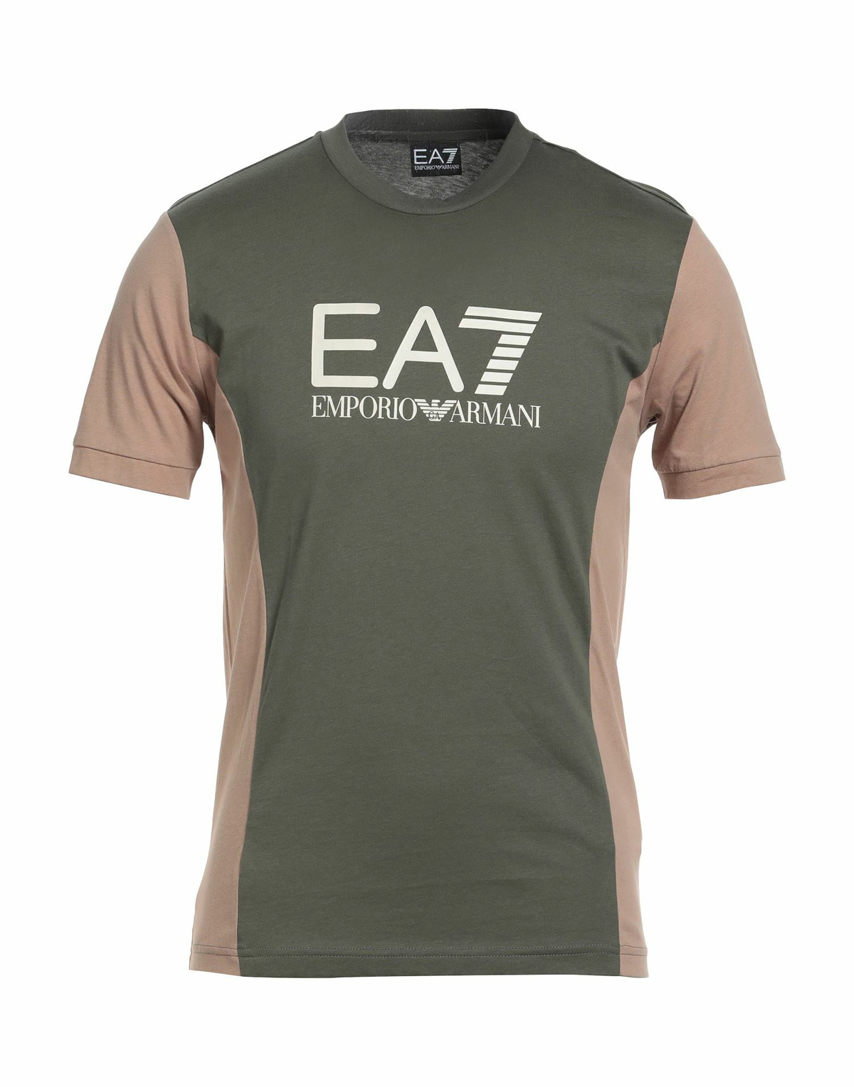 Ea7 Mens T-shirt Military in Green