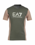 Ea7 Mens T-shirt Military in Green