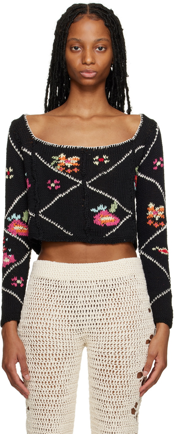 Tach SSENSE Exclusive Black Atlas Sweater
