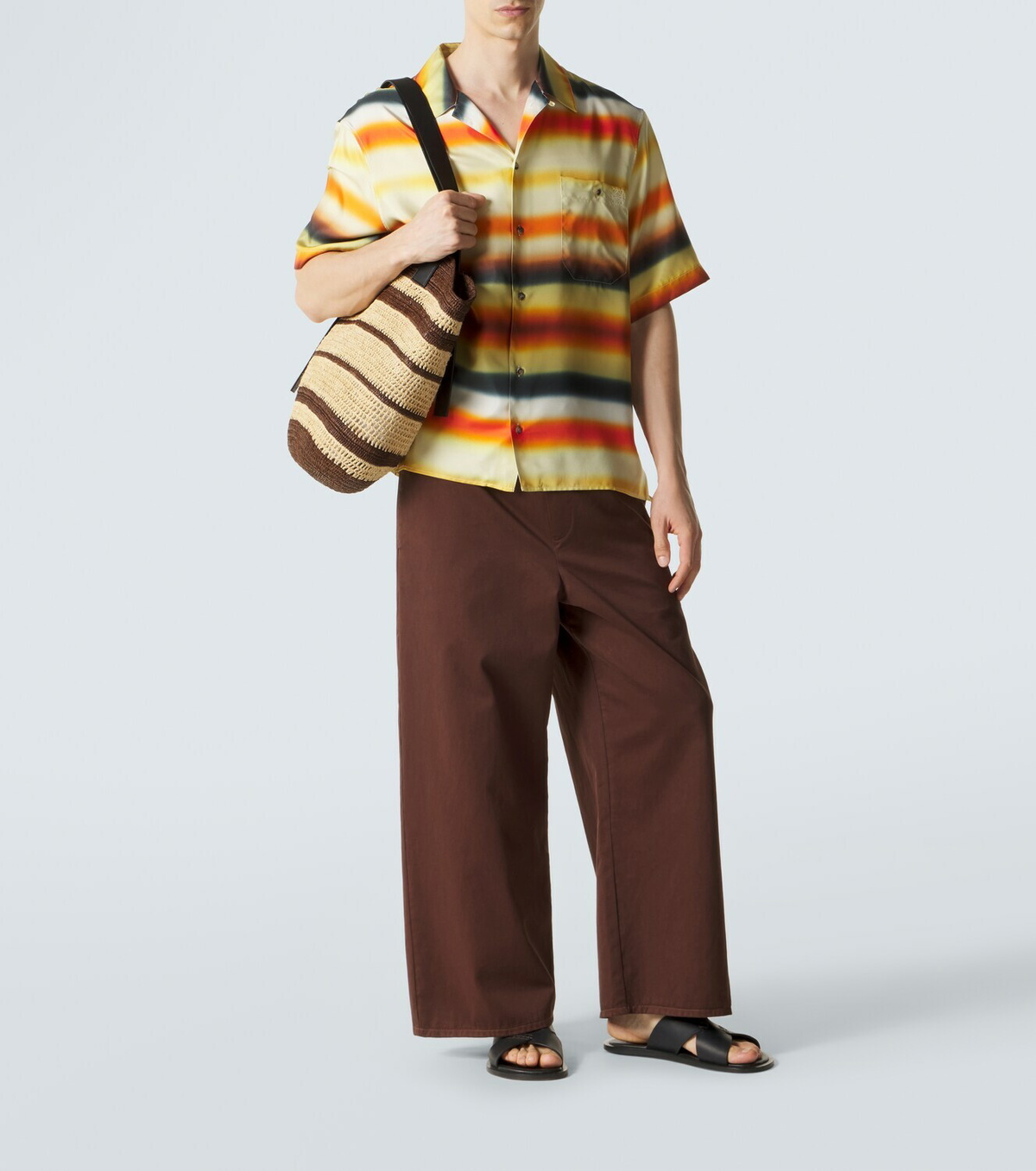 Loewe Paula's Ibiza Loop raffia basket bag
