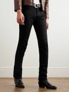 CELINE - Drugstore Buckled Leather Ankle Boots - Black