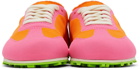 Marni Pink & Orange Pebble Sneakers